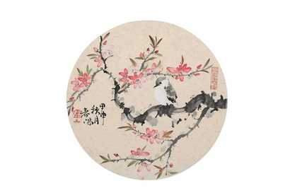 霍春阳 花鸟 卡纸
